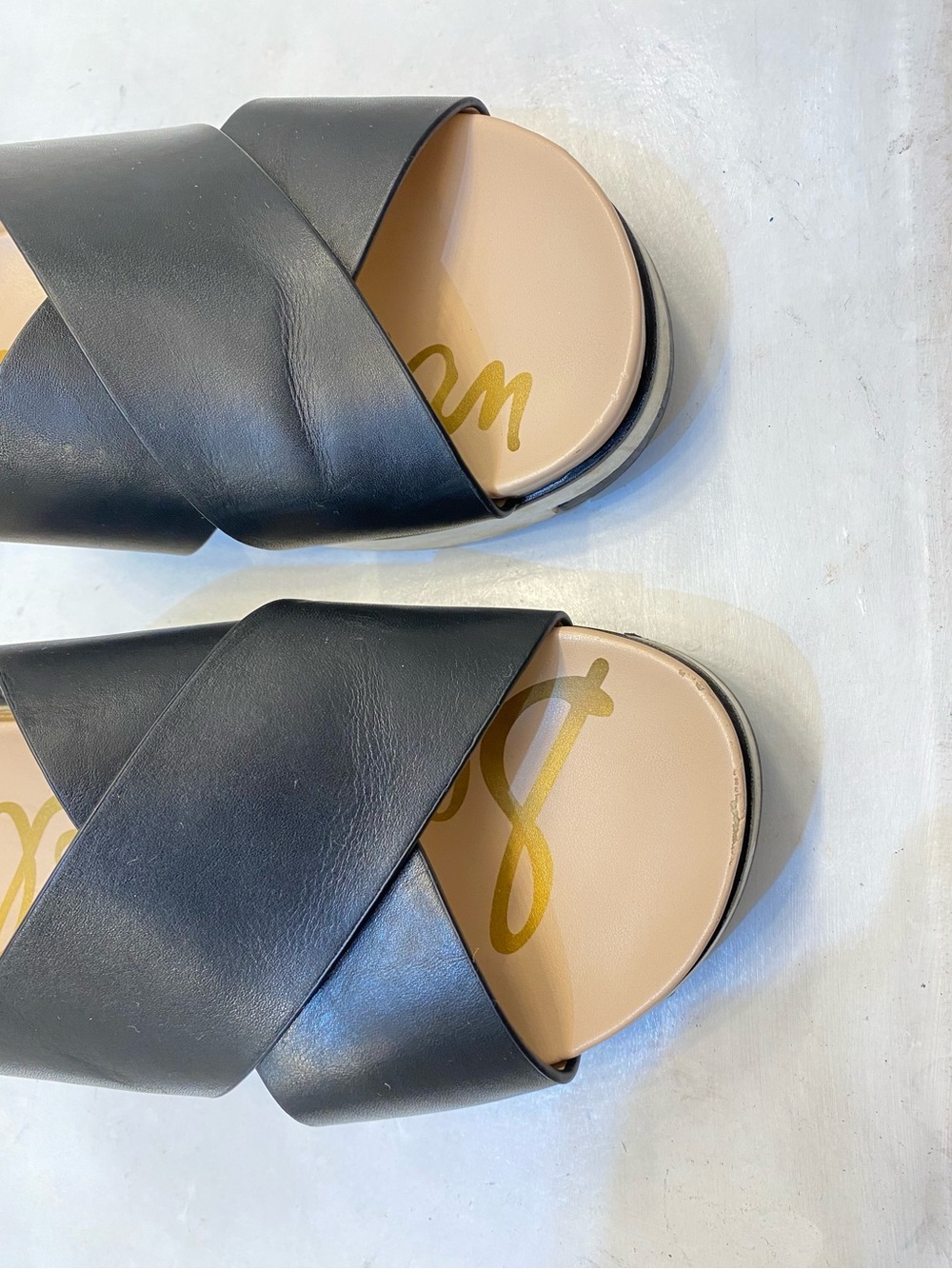 Sam Edelman Audrea Slide good condition good bottom clean interior Size 8.5M - Picture 3 of 8